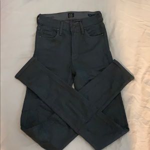 COH slick denim pants